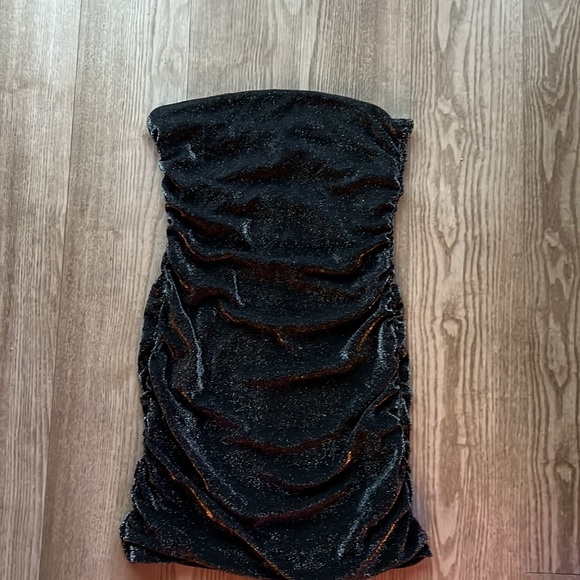 asos black sparkle mini dress!! - Picture 3 of 3